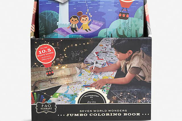 Jumbo 7 Wonders of the World colouring book, £10