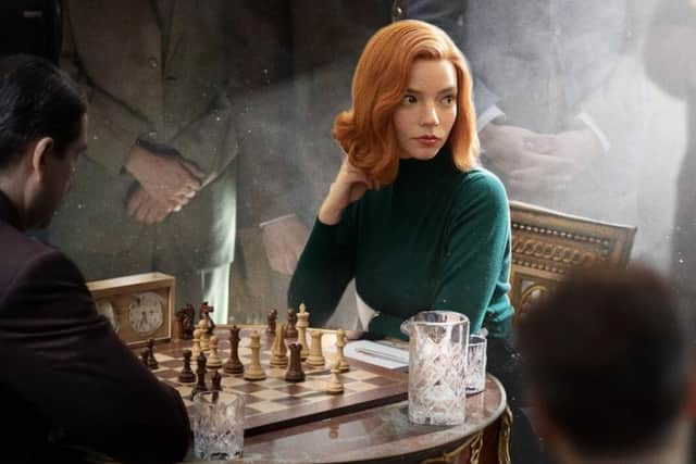 Anya Taylor-Joy in Netflix's the Queen's Gambit