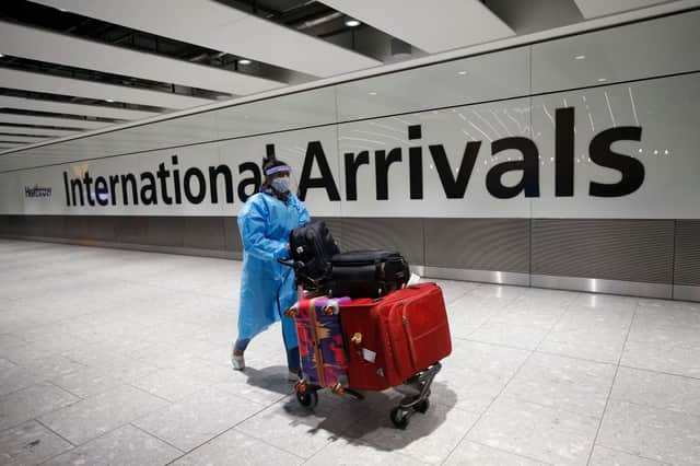 Travellers arriving from Covid-19 hotspots abroad face fines of up to £10,000 if they break quarantine (Photo: Getty Images)