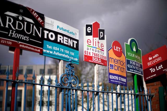New listings for sale are down by 21 per cent. (Picture: Getty)