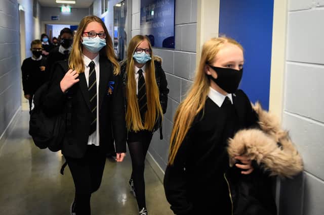 Families will be asked to carry out lateral flow tests at home during term time under plans drawn up by the Government (Photo: ANDY BUCHANAN/AFP via Getty Images)