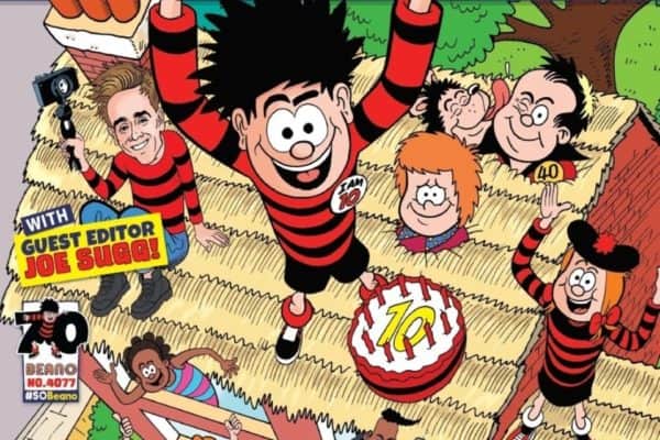 The Dennis 70th Anniversary issue of the Beano is available in shops and online at Beano.com/Dennis70 (Image: Beano Studios)