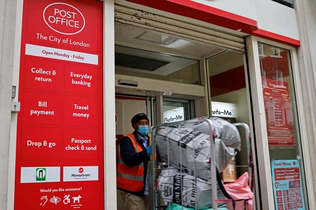 Royal Mail is preparing to trial Sunday deliveries for major retailers (Photo: TOLGA AKMEN/AFP via Getty Images)