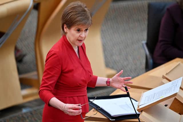 Watch Nicola Sturgeon reveal Scotland's lockdown exit plan live (Photo by Jeff J Mitchell/Getty Images)