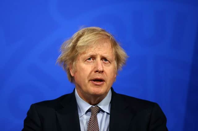 Prime Minister Boris Johnson acknowledged the pandemic during his annual Easter message (Photo: Hollie Adams - WPA Pool/Getty Images)