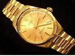 A Oyster model rolex watch is one of the items that was stolen