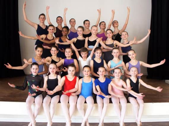 Almost 30 youngsters from the local area joining up with the English National Ballet