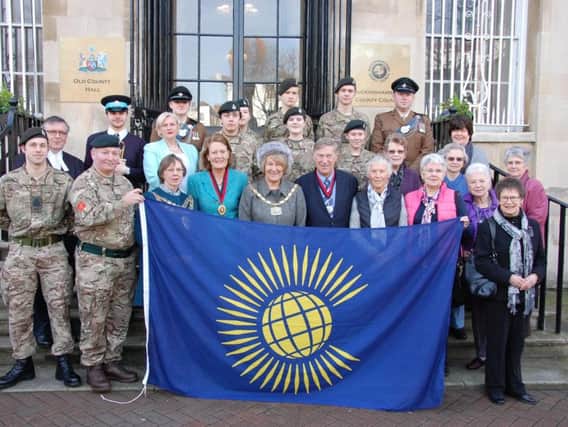 BCC Chairman raises the flag for Commonwealth Day