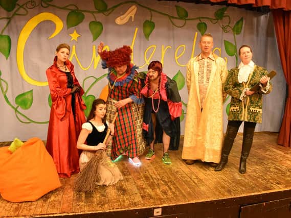 Cinderella performed by Cheddington Pantomime Group