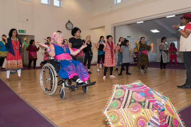 A Bollywood dance masterclass at Aylesbury Healthy Living Centre