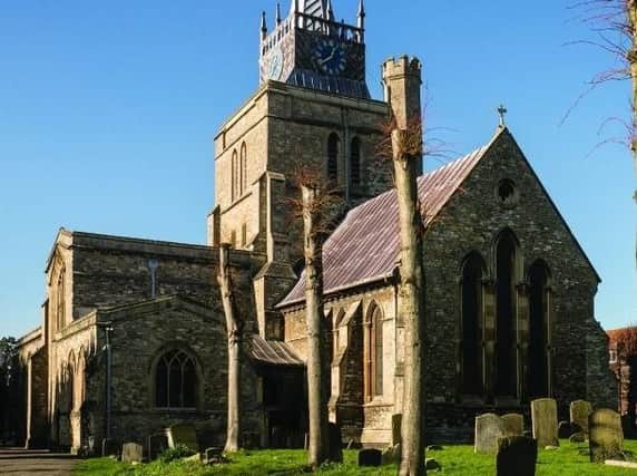 The talk will be held at the beautiful St Mary's Church