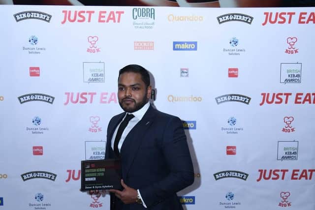 The manager of Doner & Gyros in Aylesbury
