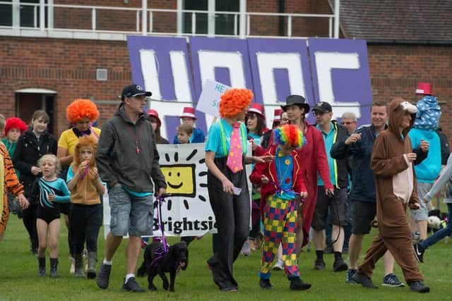 The fancy dress relay