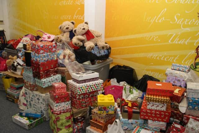 Through December, Council employees and councillors donated and amassed hundreds of Christmas presents for local disadvantaged children.