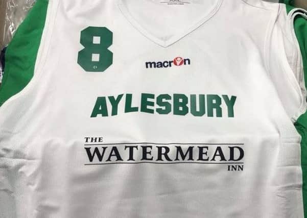 Part of the Aylesbury Dux's new basketball kit was stolen from a vehicle parked outside a home in Aylesbury before Christmas