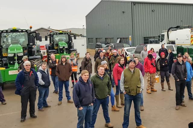 Drivers briefing at Thame tractor run. Picture: Greenfields Imaging