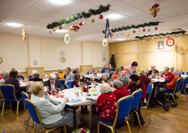 Guests at Community Christmas Thame