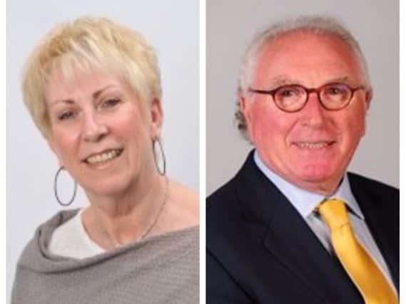 Councillor Llew Monger has clashed with Janet Blake over Aylesbury Vale Broadband