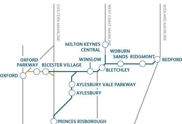 The western phase will link Aylesbury to Milton Keynes