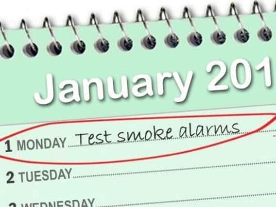 Bucks fire and rescue want you to make New Year's resolutions that could save your life!