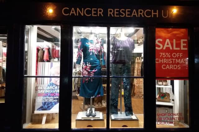 Cancer Research UK store in Thame