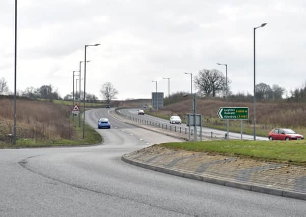 The A4146 Stoke Hammond bypass