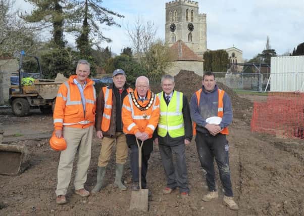 Thame Cricket Club - work begins on new clubhouse