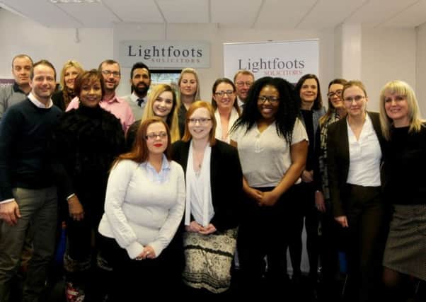 Three Peaks Challenge team from Lightfoots Solicitors