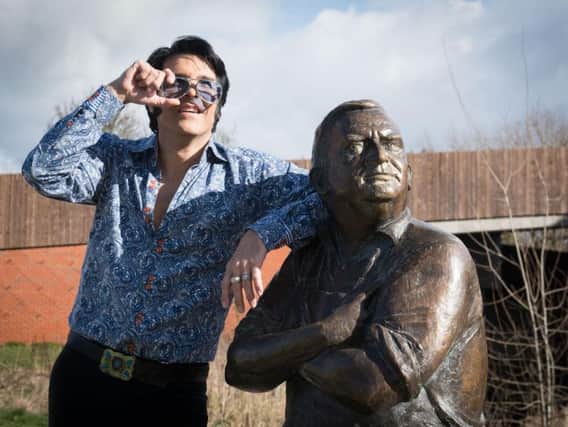 Star of This is Elvis appearing at Aylesbury Waterside Theatre this week, Steve Michaels, explored the town ahead of Tuesdays show.