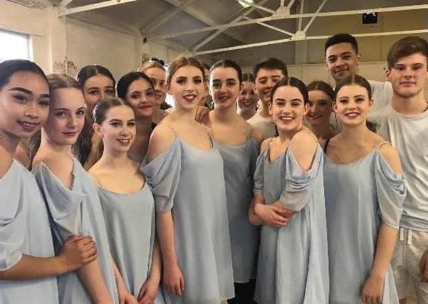 Students from Aylesbury Performing Arts Centre enjoyed a successful week at the Chesham Arts and Dance Festival. Pictured are the group who won the ensemble trophy.