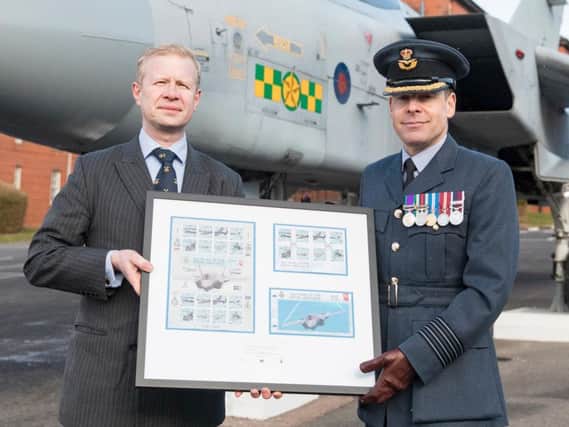 Local artist Ben is behind new stamp set commemorating 100 years of the RAF