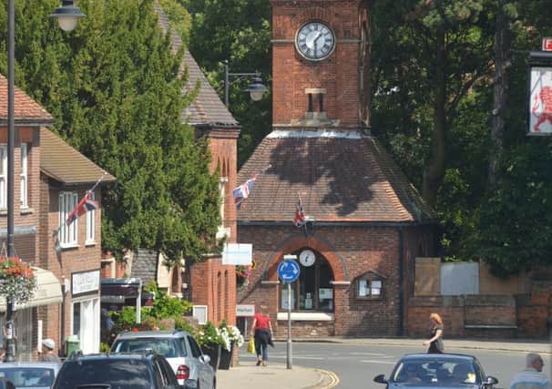 View - Wendover High Street and Clock Tower