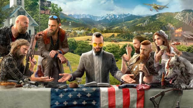 Joseph Seed takes centre stage as a charasmatic cult leader in Far Cry 5