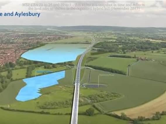 The HS2 fly-through animation of the Phase One route between Birmingham Curzon Street and London Euston