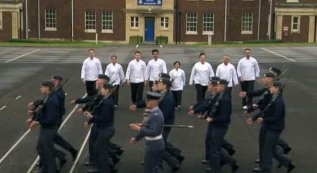RAF Halton was featured during the episode of MasterChef which aired on BBC One on Wednesday April 4