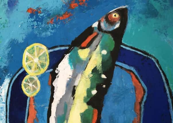Former TV presenter and producer Tony Francis is exhibiting a series of paintings at his home near Chesham throughout April