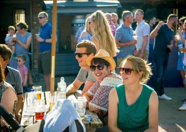 A previous event at Blackpit Brewery in Stowe