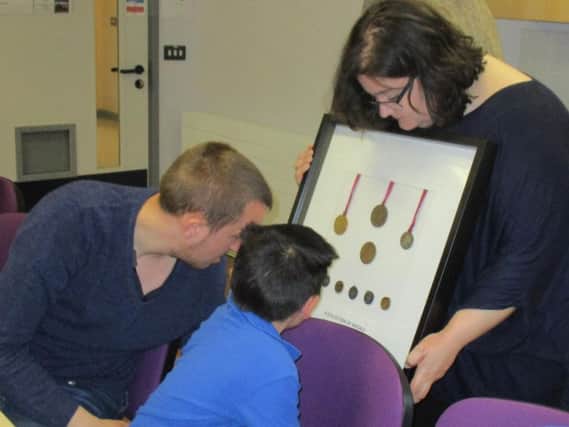 Children from Booker Park Special School, in Aylesbury, took on an important consultation role when they were visited by the team from National Paralympic Heritage Trust.