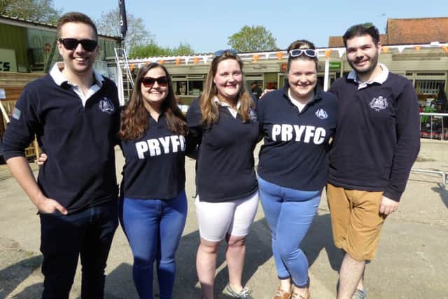 Members of Princes Risborough Young Farmers Club