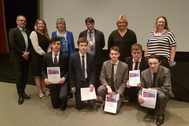 A team of students from Bucks UTC took part in a sales apprentice challenge
