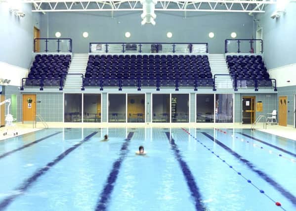 The pool at Stoke Mandeville which is affected by the changes