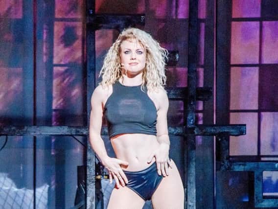 Jo Clifton starring as Alex Owens in Flashdance