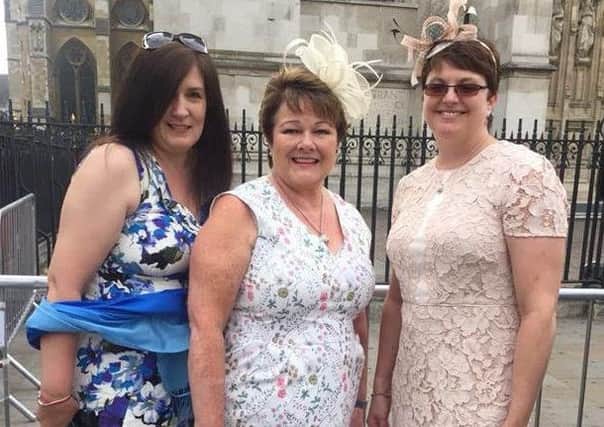 Pictured are  Joanna Glennon, Bernie Harrison and Sarah Frisby