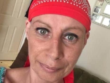 Sharon Finch is currently awaiting surgery to remove a tumour