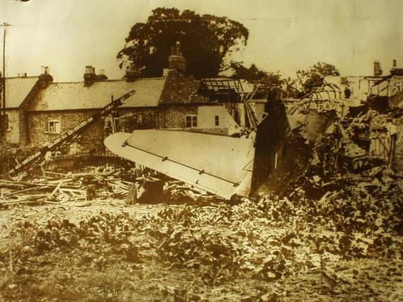 In the early hours of 7 August 1943, a Wellington X3790 Mark III bomber of 26 Operational Training Unit crashed on Winslow while making a second attempt to land at Little Horwood Airfield.