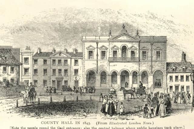 Old Gaol pictured in Illustrated London News