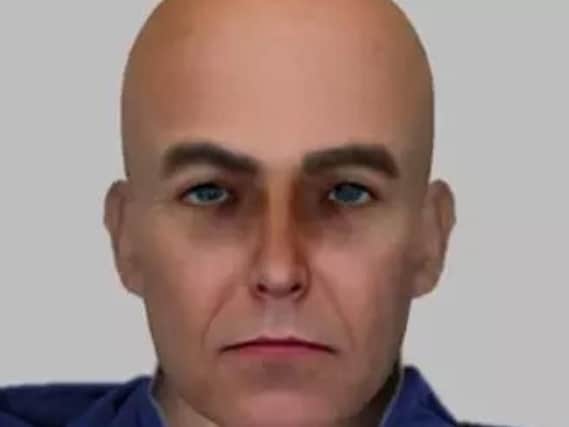 Police have released this e-fit following an incident in Walton Road, Aylesbury, in which a man made inappropriate comments towards a teenage girl