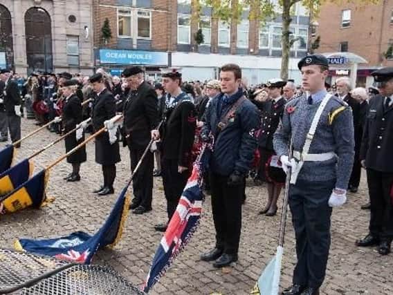 Last year's Aylesbury remembrance service