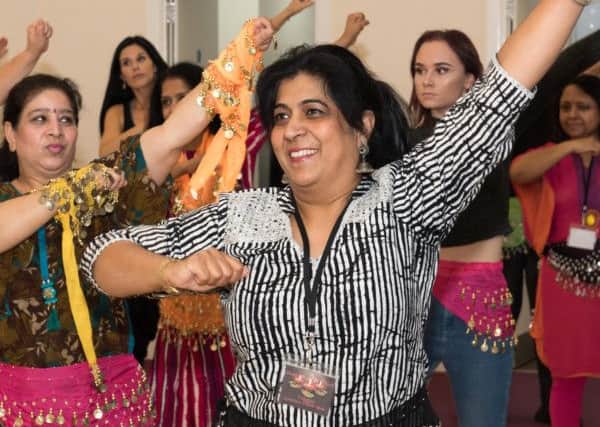 A Bollywood masterclass at Aylesbury's Healthy living Centre with Jay Kumar - this event was held to raise funds for the Aylesbury Festival of Lights