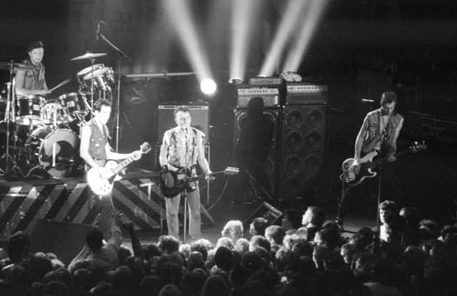 the clash at friars club in stoke mandeville stadium on 12.07.82
